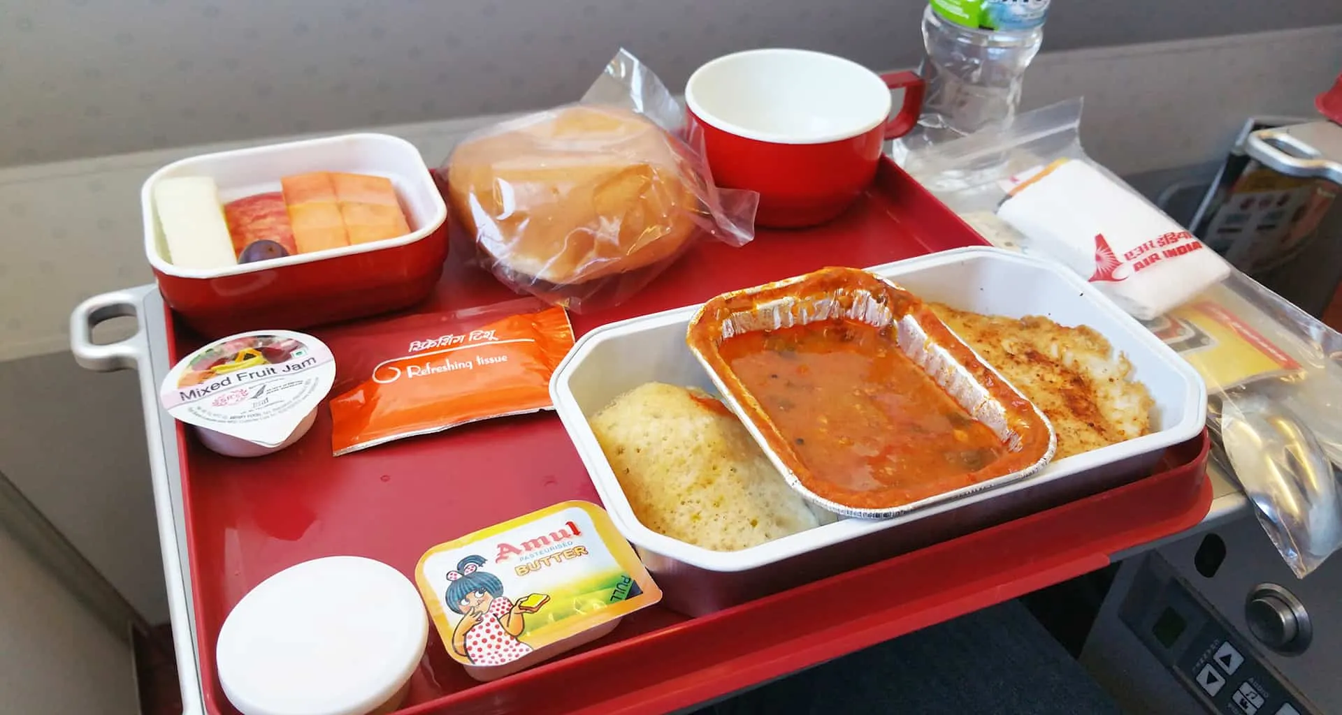 Se puede llevar comida en el avion